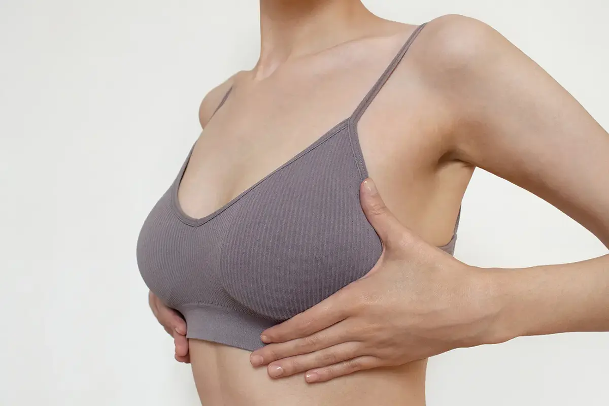 woman breast or natural tits in lingerie woman breast or natural tits in lingerie