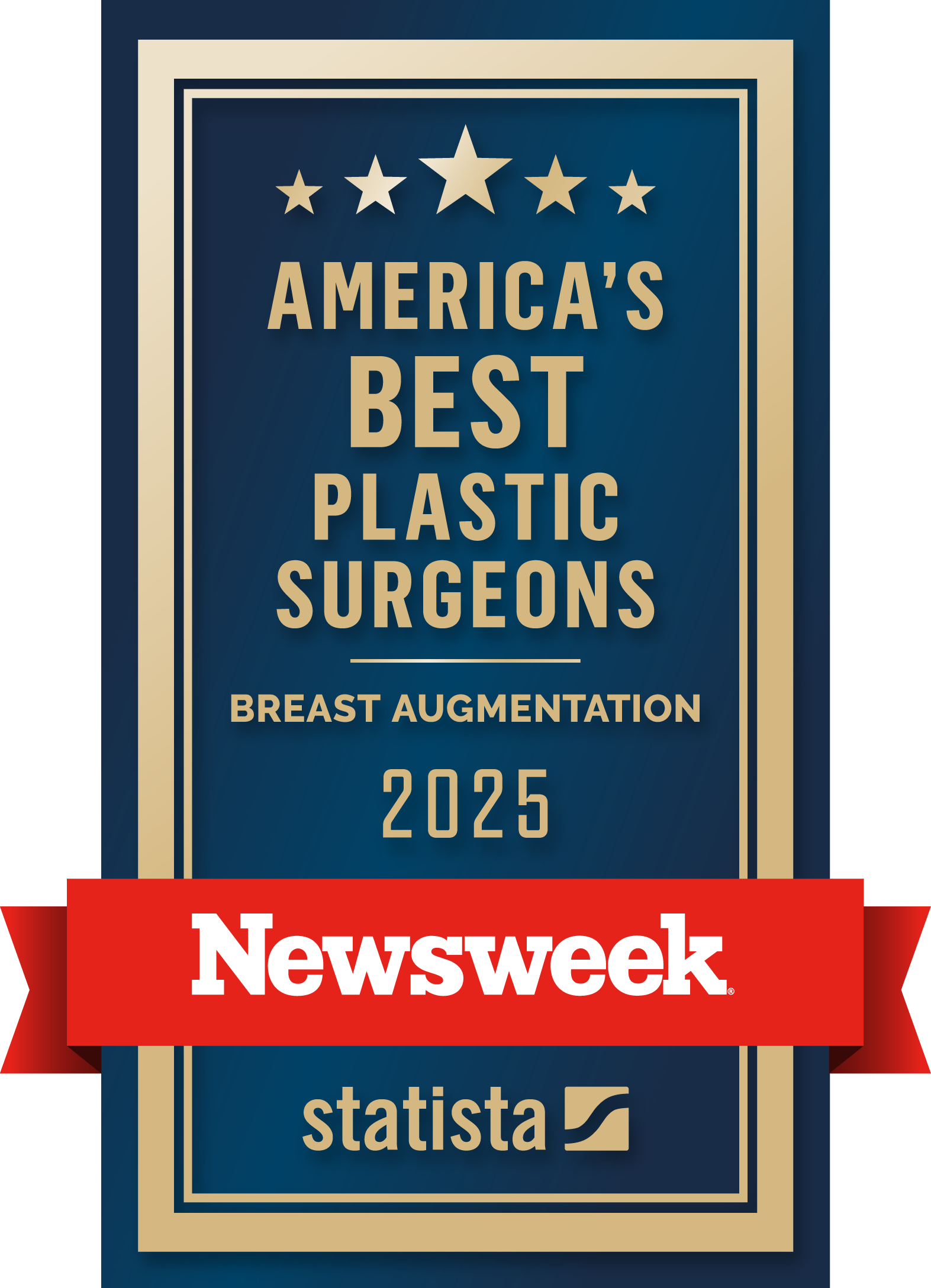 Newsweek PlasticSurgeons Logo Breast Basic